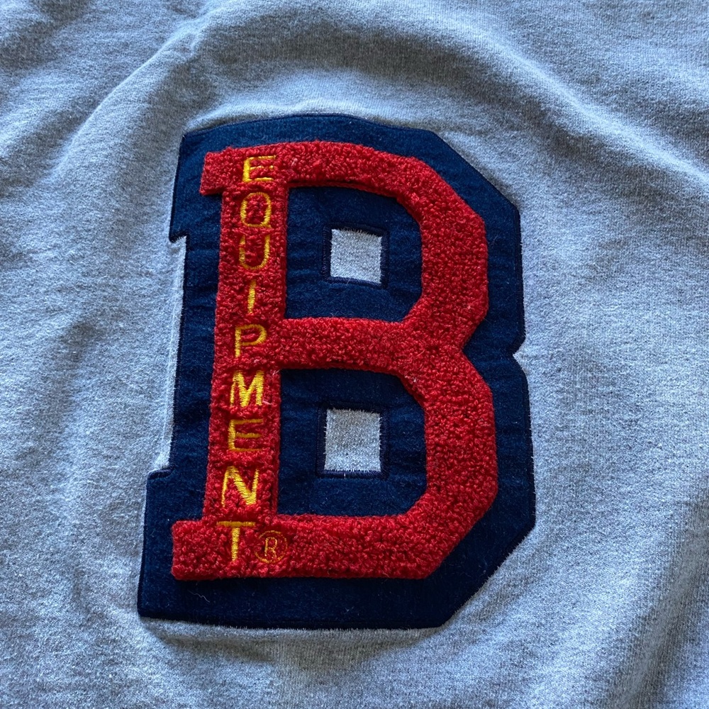 Vintage B.U.M. Equipment sweatshirt. Sz S/M